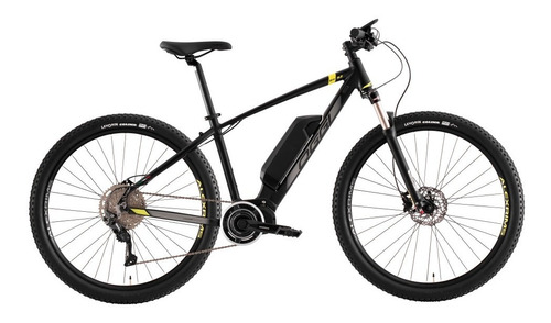 Bicicleta Oggi E-bike Big Wheel 8.2 Preto Cinza Amarelo