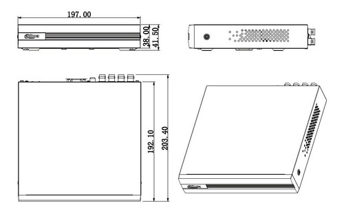 Imagen 3 de 3 de Dvr 8 Canales Hdcvi Pentahibrido 1080p 4 Mp P2p Smart Audio