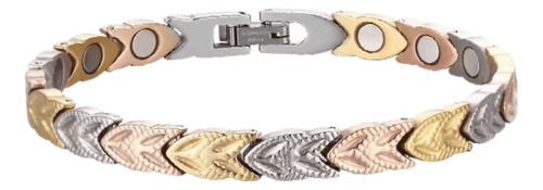 Pulsera Magnética Titanio Con Imanes Ndfeb Modelo Ysmgb-30