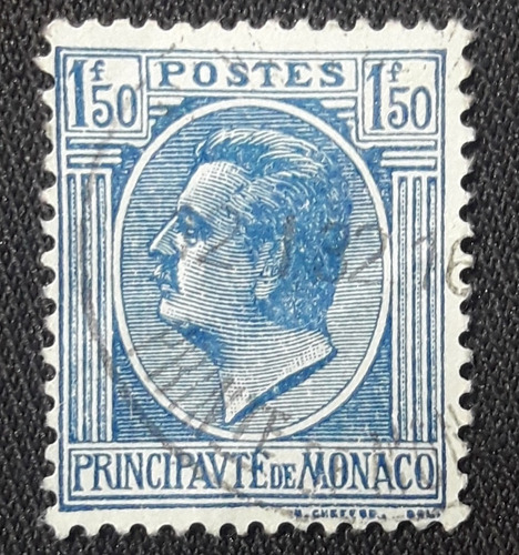 Estampilla Mónaco 1924/29 Prince Louis 