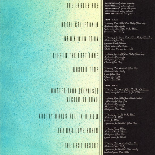 Imagen 7 de 7 de Eagles Hotel California (disco Vinilo) Pink Floyd Aeorosmith