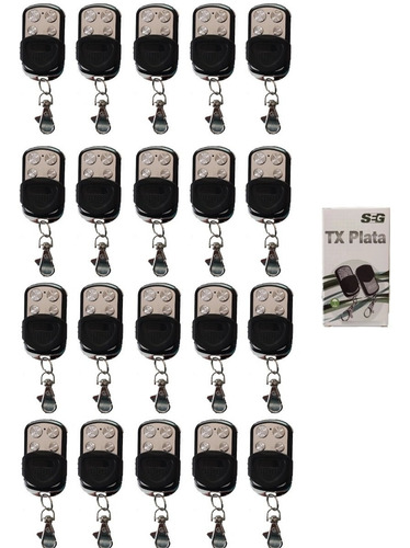 20control Remoto Seg Ppa Puertas Automáticas Portones 433mhz