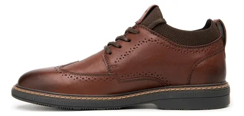 Zapatos Flexi Tipo Bostoniano Hombre Stretch 412802 Shedron