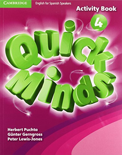 Libro Pri 4 Quick Minds Activity Book Primaria De Vvaa Cambr
