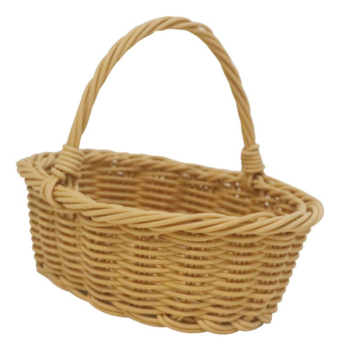 Cesta De Pascua, Cesta De Picnic Vacía Con Asas, Cesta De