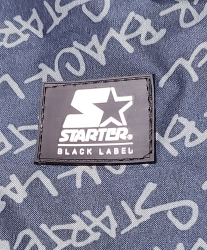 Imagem 2 de 7 de Mochila Starter Azul Estampada 2 Compartimentos Importada
