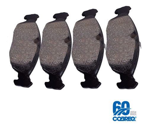 Pastilha De Freio Original Celta Corsa Prisma Classic Cobreq