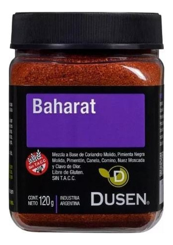 Baharat - Dusen - Sin Tacc / Kosher 120 Grs.