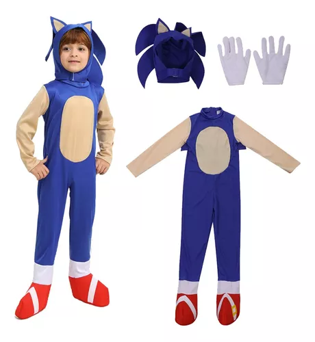 Compre Fantasia infantil/infantil de Sonic The Hedgehog