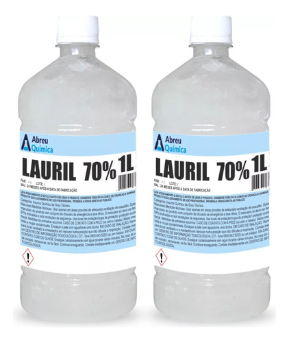 Lauril 70 (lauril Sulfato De Sódio Em Pasta 70%) 2 Kg