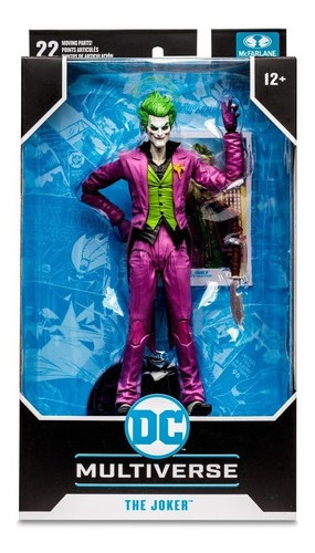 Figura De Acción Dc Multiverse The Joker 12