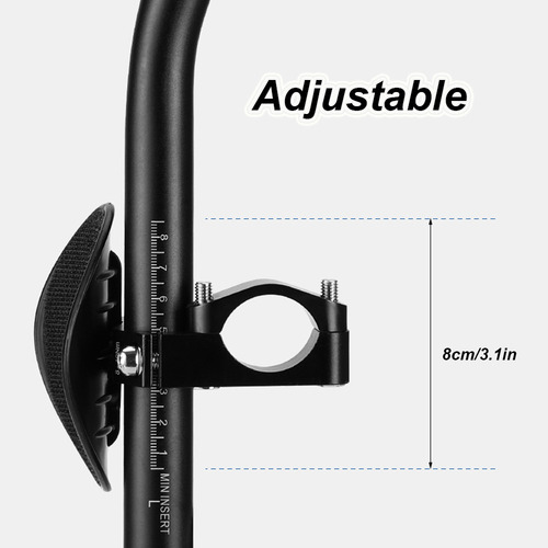 Manillar Aero Rest Para Bicicletas De Carretera Y Montaña, A