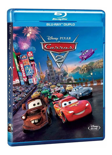 Carros 2 - Blu-ray Duplo - Disney