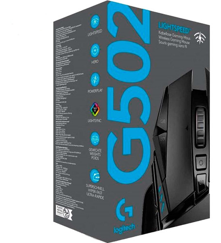 Pmouse Logitech G502 Hero Wireless 16000 Dpi Rgb Gaming