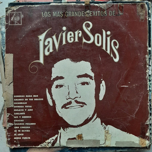 Portada Javier Solis Los Mas Grandes Exitos De P2