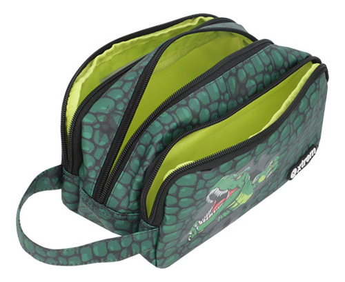 Estuche Xtrem University+ 5xt Dino Verde