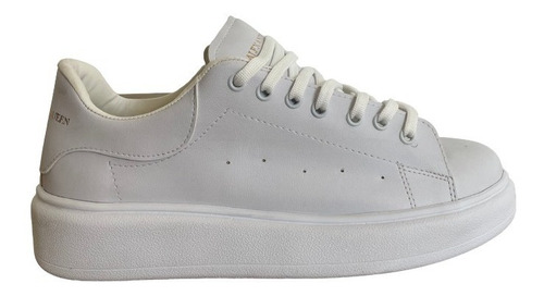 Zapatillas Alexander Mcqueen Full White Hombre Moda Urbana