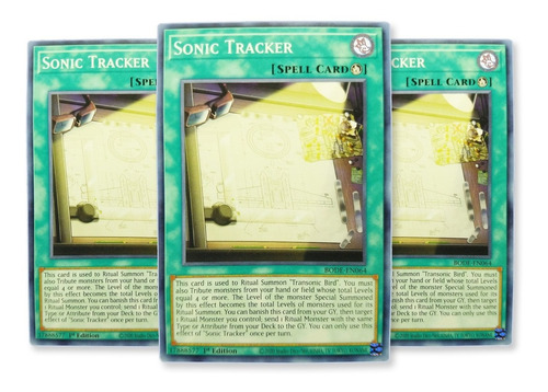 Yugi-oh! Sonic Tracker Bode-en064 Comun