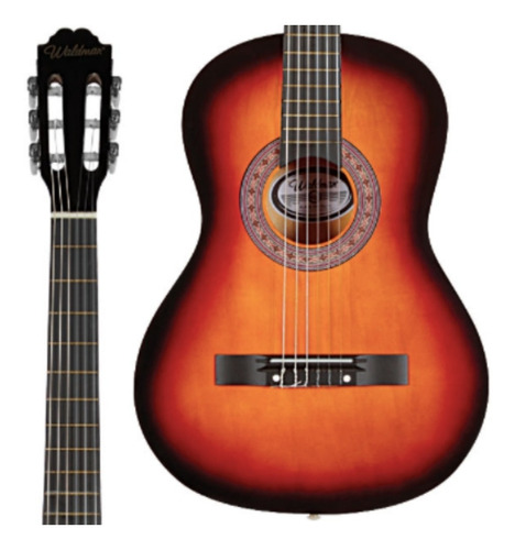 Violao Estudante Nylon Waldman Acustico Cl1 Sunburst 