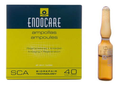 Endocare Ampolletas 7u Regeneradoras Antiedad