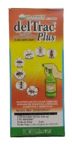 Deltrac Plus Insecticida X 630 Ml Tracker