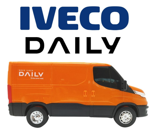 Brinquedo Miniatura Carro Van Iveco Daily Entregas Ref: 479