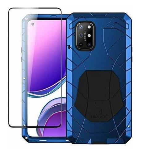 Funda De Aluminio Con Protector De Pantalla Para Oneplus 8t