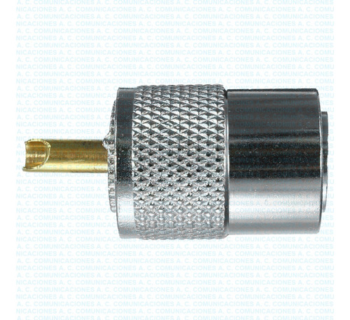 Conector Macho Uhf Cable Rg-8/213 Soldar Fact.