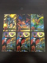 Comprar 6 Tarjetas Dc Comics 1996 Trading Cards Superman Robin Album