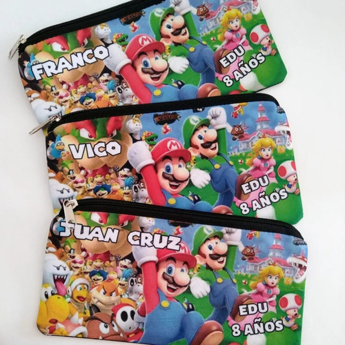 Souvenir Cartucheras Infantiles Personalizadas X45u