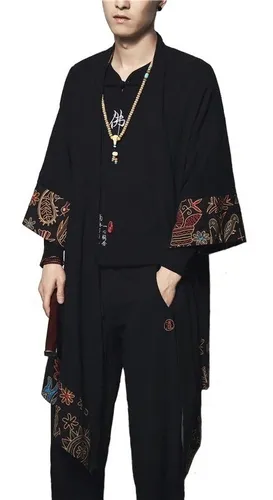Casaco kimono masculino 2025