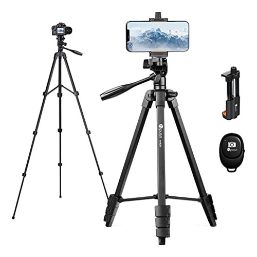 Hpusn Phone TriPod De 55 Pulgadas Extensible Y Liviano De Al