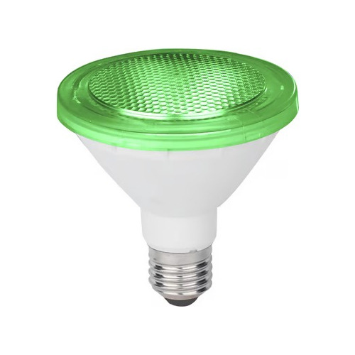 Lâmpada Par30 Led 7w Verde 127v/220v Ip65 