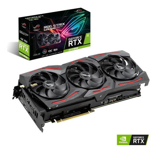 Tarjeta De Video Asus Geforce Rtx 2070 Super 8gb Rog Strix