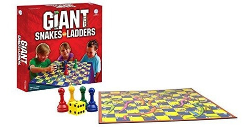 Pressman Toys Giant Snakes Y Ladders Game 4 Player