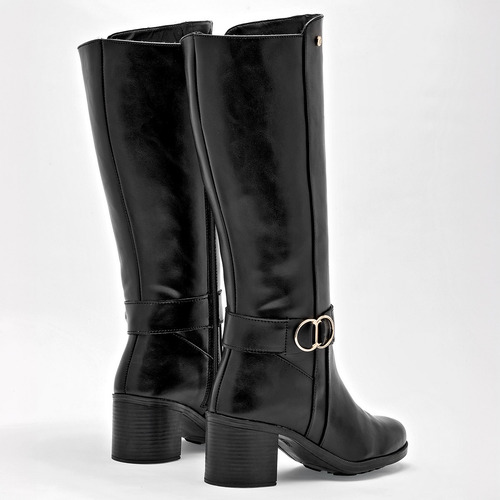 Bota Mujer Etnia 1201 Negro 128-872