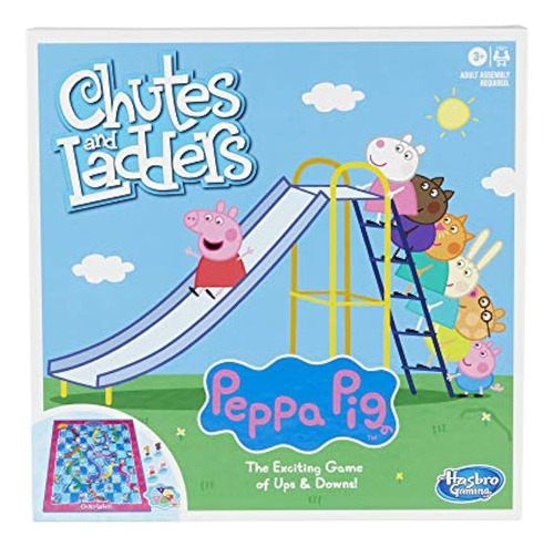 Hasbro Gaming Chutes And Ladders: Peppa Pig Edition Juego De