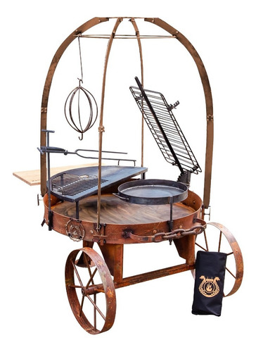 Fuegosjl Jaula Láser Desmontable Para Asador De Pie