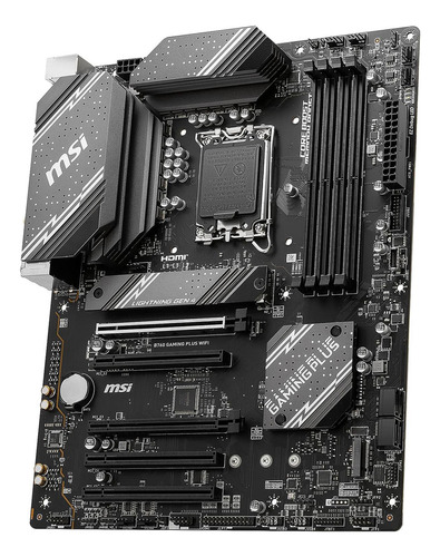 Tarjeta Madre Msi Atx B760 Gaming Plus Wifi 1700 B760 Ddr5