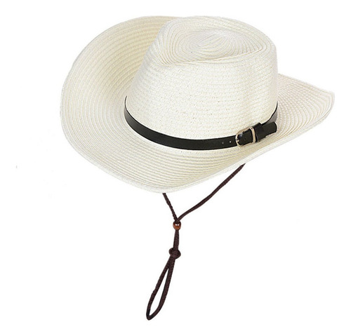 A Sombrero De Sol De Paja Cubana Proteccin Uv Viaje Floppy