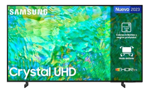 Smart Tv Samsung 55 Cu8000 Crystal 4k 2023 Mexicana Isdbt