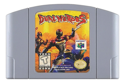Dual Heroes Original Nintendo 64 N64