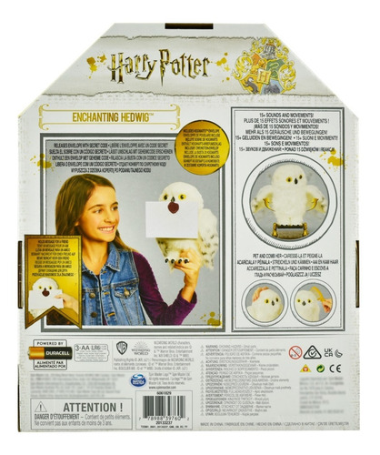 Harry Potter Wizarding World Encantador Hedwig Spin Master