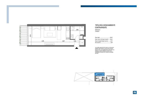 Imagen 3 de 12 de Monoambiente A La Venta En Punta Carretas | Promoción | Estrena 2023