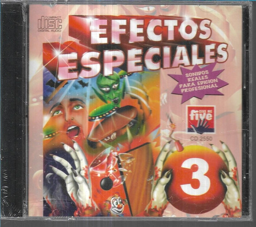 Mr Fx Album Efectos Especiales 3 Sonidos Reales Cd Sellado 