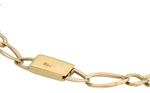 Imagen 2 de 4 de Juego De Anillo, Arete Y Esclava 14k Oro 10.2 Gramos