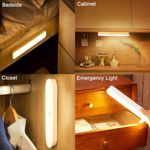 Luz Nocturna Con Sensor De Movimiento Para Interiores, Luz L