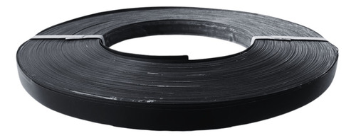 Tapacanto Pvc Negro Liso 200 Mts 22x0.4mm Deko