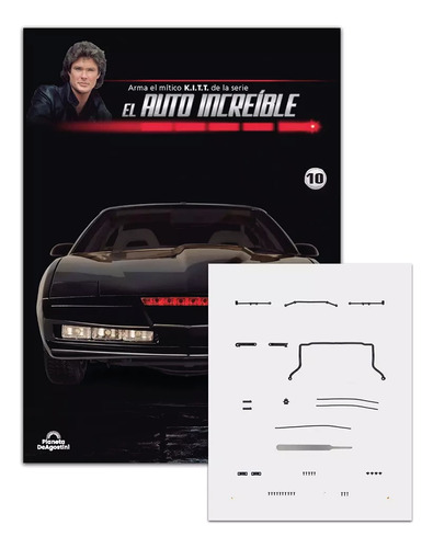 Coleccion Arma El Mitico Auto Increíble Kitt 1:8 No. 10