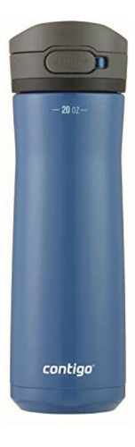 Contigo Jackson Chill 2.0 Botella De Agua 20 Oz Azul